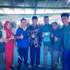 Ketua PBSS Pencak Silat Club berfoto bersama usai mewngikuti sosialisasi aturan baru pencak silat.